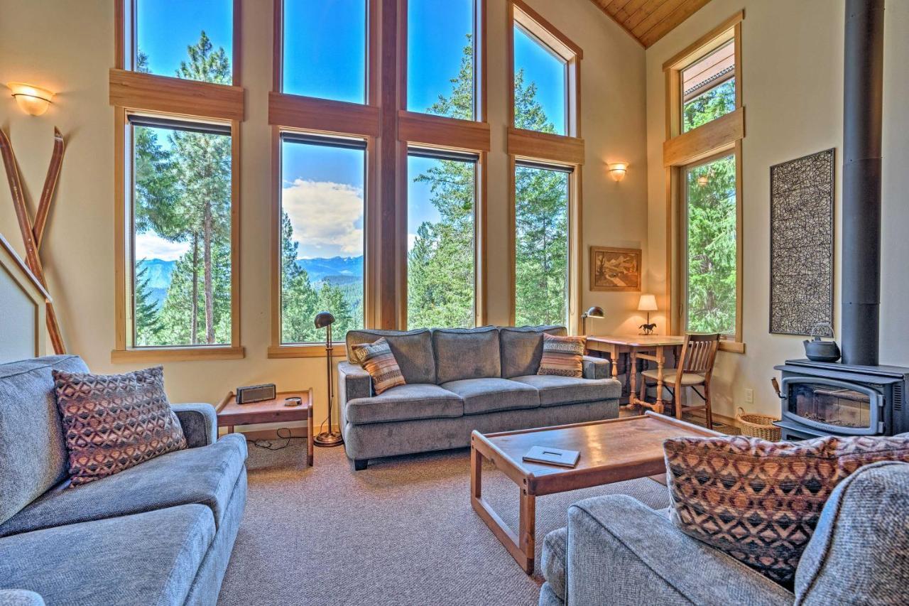 Private Leavenworth Cabin With Mtn Views And Fire Pit Extérieur photo