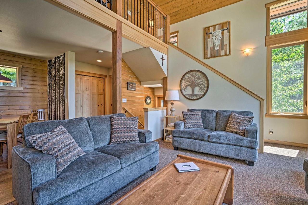 Private Leavenworth Cabin With Mtn Views And Fire Pit Extérieur photo