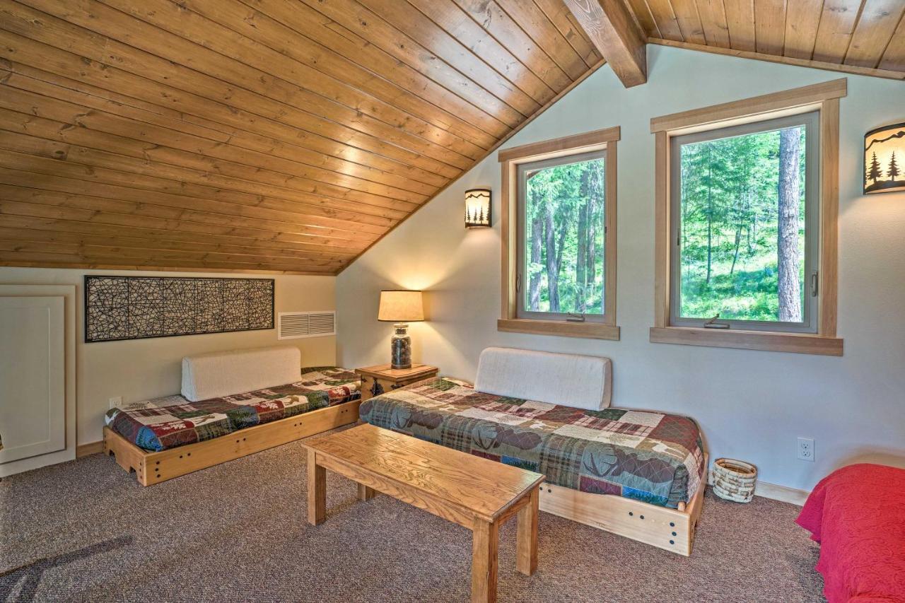 Private Leavenworth Cabin With Mtn Views And Fire Pit Extérieur photo